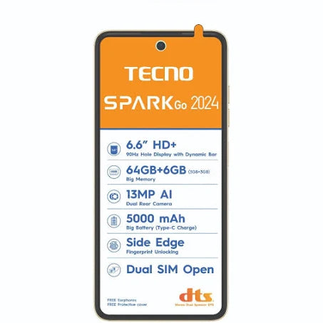 Tecno Spark Go 2024 64GB DS