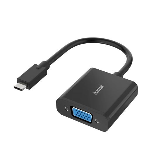 Hama Video Adapter Usb-c Plug To Vga Socket Fhd