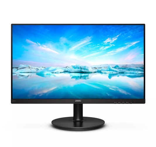 Philips Value Anti-glare 27" Monitor Ips Response: 4ms  Resolution: 1920 X 1080 (fhd) Rr: 100hz Hdmi Vga Speaker: No / Audio Out Power Supply: Built- In Tilt: Yes Swivel: No Pivot: No H Adjust: No Vesa: Yes Accessories: Hdmi And Vga Cables  Warranty: 3 Ye