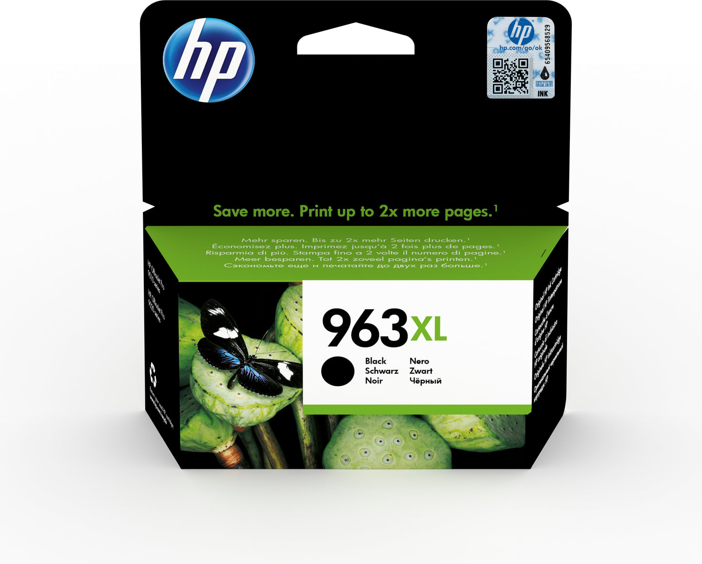 Hp # 963xl High Yield Black Original Ink Cartridge