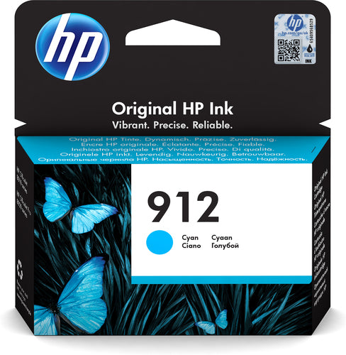 Hp # 912 Cyan Original Ink Cartridge