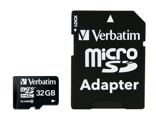 Verbatim  32gb Micro Sdhc+adap Class10