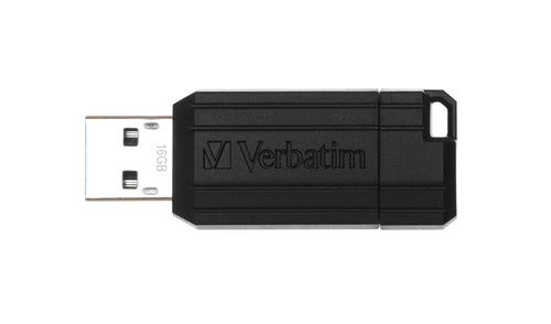 Verbatim  16gb Pinstripe Usb Blk