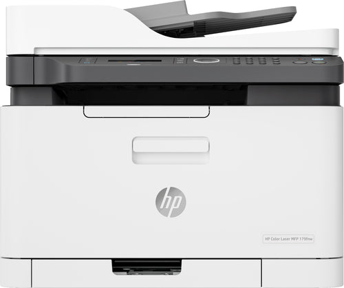 Hp Colour Laserjet Mfp 179fnw Print Copy Scan And Fax. (4ppm Color And 18ppm In Mono) 1-5 Users Memory 128mb/800mhz. Control Panel: 2-line Lcd And Keypad. Mobile Printing: Hps Best-in-class Mobile App - Hp Smart App; Mopria; Airprint 1.8 Enabled; Google C