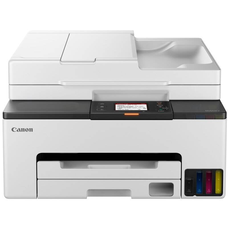 Canon Gx2040 Megatank Maxify Business Range 4 In 1 A4 Mfp Print  Scan Copy And Fax With 35 Sheet Adf.  27" Touch Screen15ipm Mono 10ipm Colour 600 X 1200 Print Resolution 1200 X 2400 Dpi Scan Resolution  250 Sheet Paper Handling Front Cassette Mac Windows