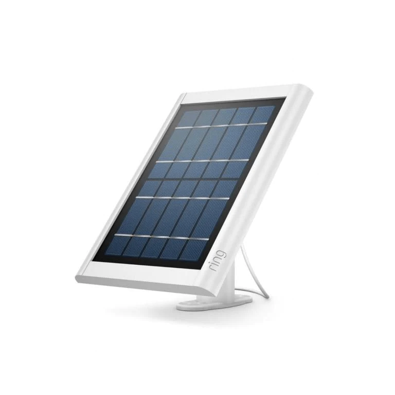 Ring - Solar Panel V4 - 2nd Gen - White ( For :  Stick Up Pro Spotlight Plus Spotlight Pro)