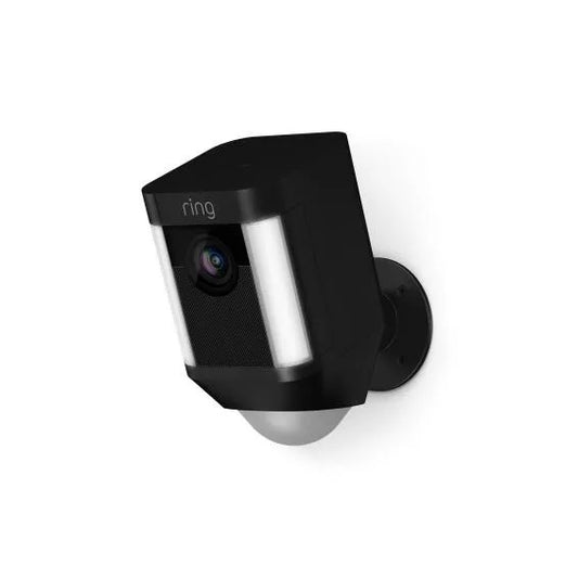 Ring Spotlight Cam Plus Battery - Black