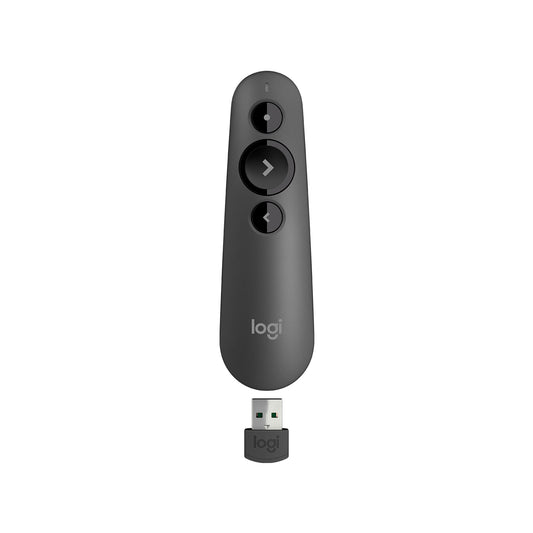 Logitech R500s Red Laser Presentation Remote With Broad Compatibility