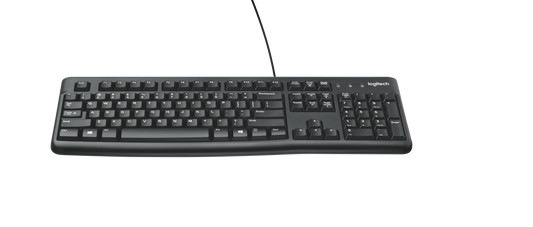 Logitech K120 Wired Keyboard - Black