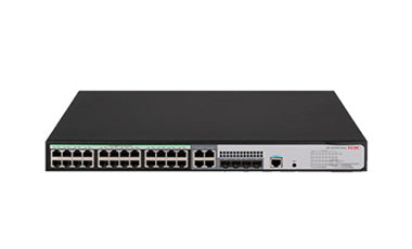 H3c S5120v3-28p-hpwr-li L2 Ethernet Switch With 24*10/100/1000base-t Poe+ Ports (ac 370w) 4*100/1000base-x Sfp Ports And 4*ge Combo Ports(ac)