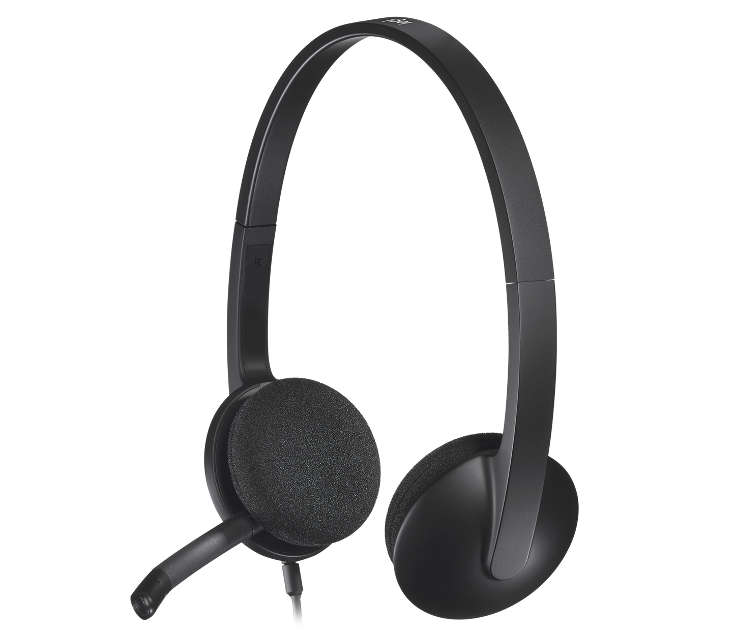 Logitech H340 Usb Headset With Noise Cancelling Mic - Black