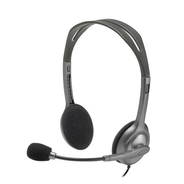 Logitech H111 Wired Stereo Headset 3.5mm - Black