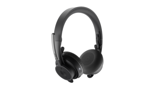 Logitech Zone Wireless Headset With Advanced Noise Cancelling Mic Technology Msft Teams Compatible - Black