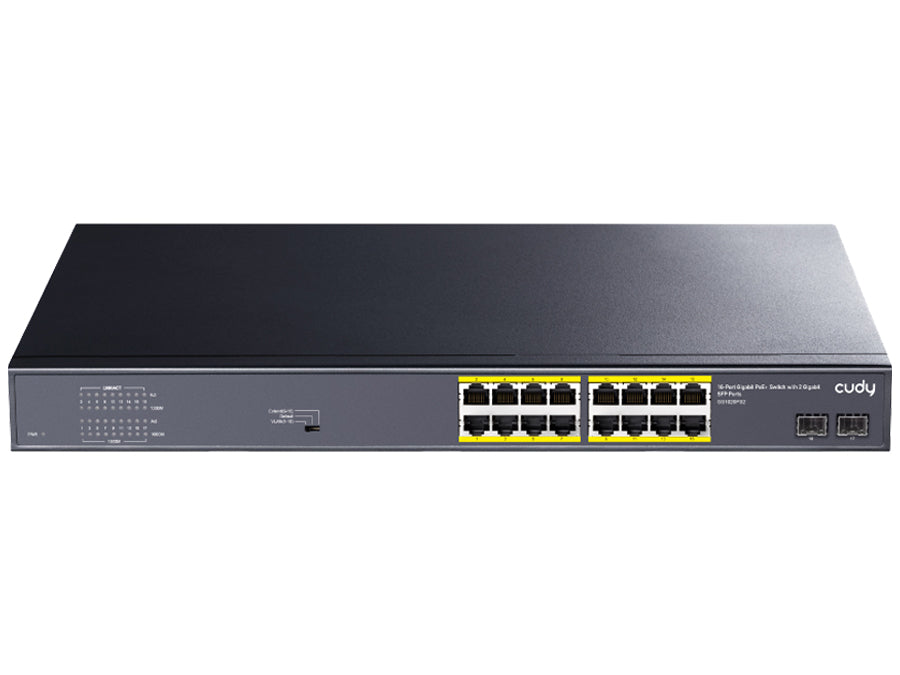 Cudy 16 Port Gigabit Poe 190w 2sfp Switch | Gs1020ps2