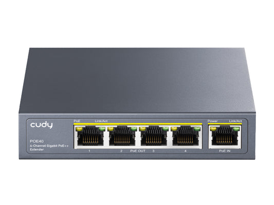 Cudy 4 Port Gigabit Poe 1x Poe Input 60w Switch | Poe40