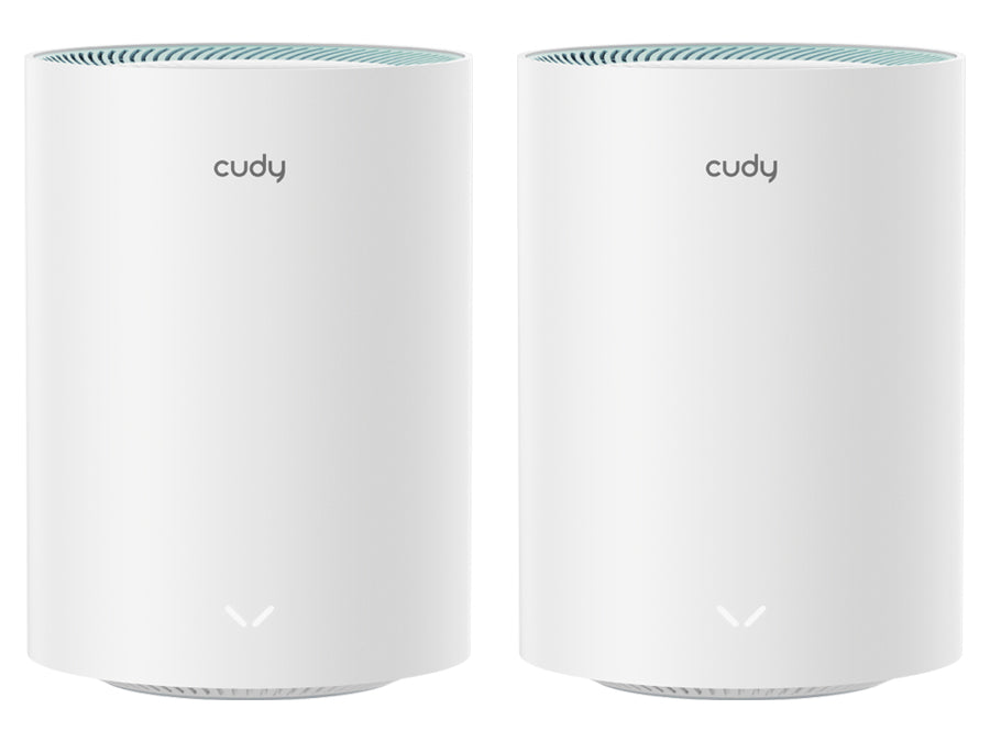 Cudy Dual Band Wifi 5 1200mbps Gigabit Mesh 2 Pack | M1300 (2-pack)