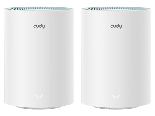 Cudy Dual Band Wifi 5 1200mbps Gigabit Mesh 2 Pack | M1300 (2-pack)