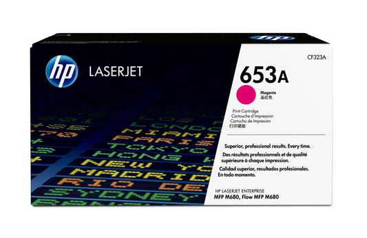 Hp 653a Magenta Toner Cartridge