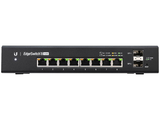 Ubiquiti Uisp Edgeswitch 8 Port Poe 150w 2sfp | Es-8-150w