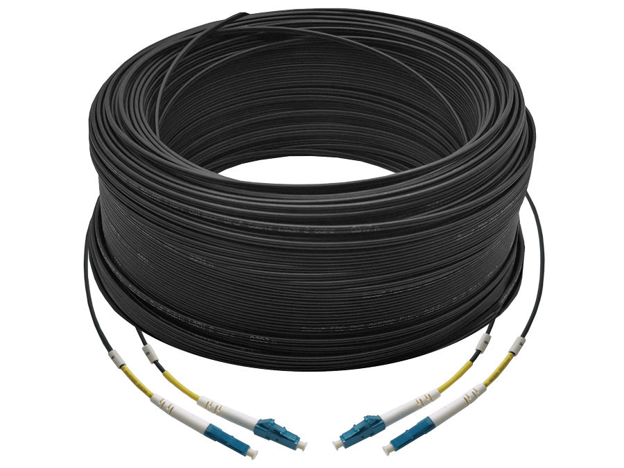 Scoop Fibre Outdoor Uplink Cable 150m Lc-lc Upc 2core