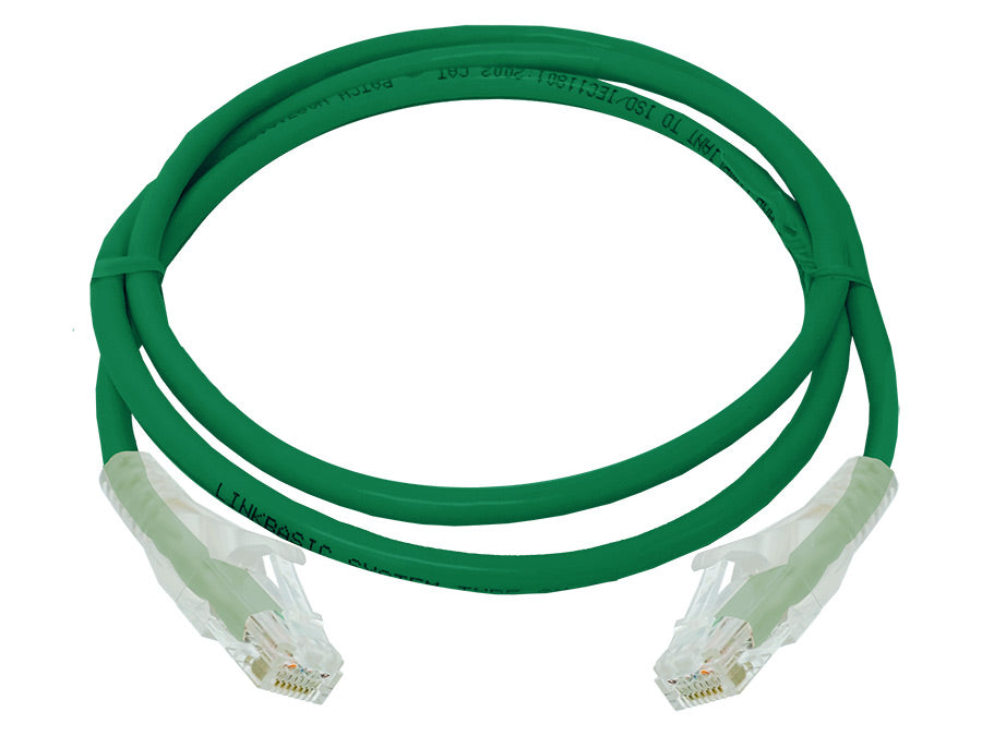 Linkbasic 1 Metre Utp Cat6 Flylead Green