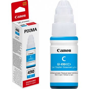 Canon Gi-490c Cyan Ink Bottle