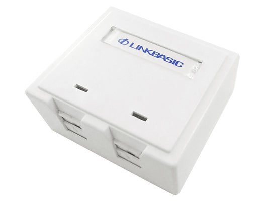 Linkbasic Cat6 Double Surface Mount Box