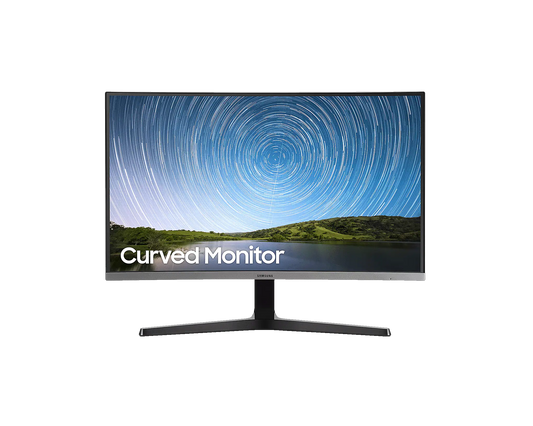 Samsung Cr50 Curved 1500r Borderless 32" Display Va Response: 4ms Gtg Ar: 16:09 Resolution: 1920x1080 (fhd) Rr: 60hz Hdmi Vga Speaker: No Power Supply: External Tilt: Yes Swivel: No Pivot: No Height Adjust: No Vesa: Yes Accessories: Power Cable Hdmi Cable