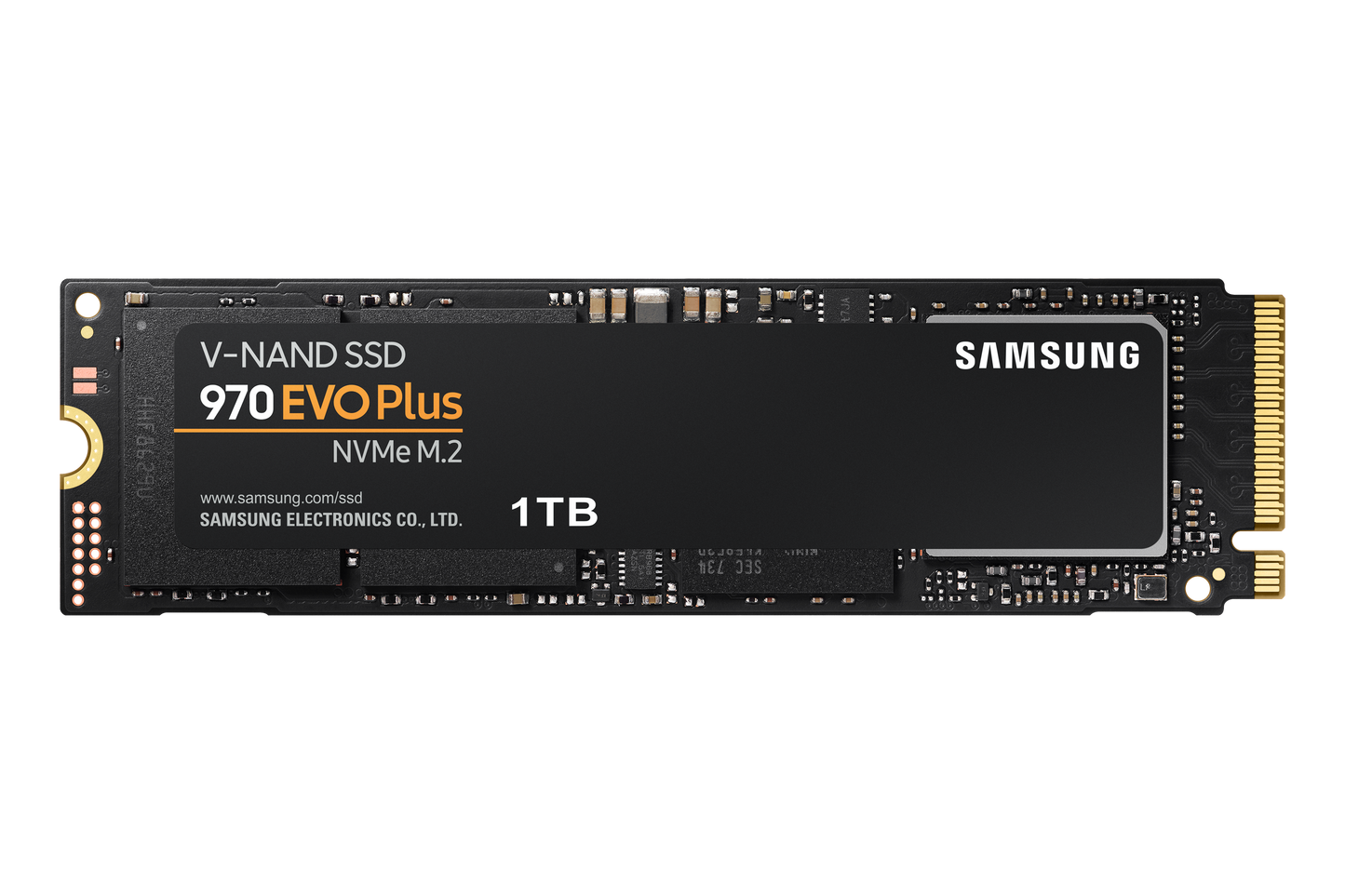 Samsung 970 Evo Plus 1tb Nvme Ssd - Read Speed Up To 3500 Mb/s Write Speed To Up 3300 Mb/s Random Read Up To 600000 Iops Random Write Up To 550000 Iops;pcie 3.0 X4 Nvme 1.3; V-nand 3bit Mlc; Phoenix Controller; 512mb Low Power Ddr4 Sdram 600 Tbw 1.5 M Hou