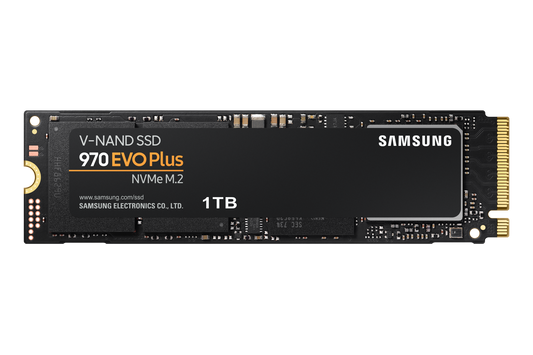 Samsung 970 Evo Plus 1tb Nvme Ssd - Read Speed Up To 3500 Mb/s Write Speed To Up 3300 Mb/s Random Read Up To 600000 Iops Random Write Up To 550000 Iops;pcie 3.0 X4 Nvme 1.3; V-nand 3bit Mlc; Phoenix Controller; 512mb Low Power Ddr4 Sdram 600 Tbw 1.5 M Hou