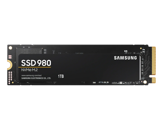 Samsung 980 1 Tb Nvme Ssd - Read Speed Up To 3500 Mb/s Write Speed To Up 3000 Mb/s Random Read Up To 500000 Iops Random Write Up To 480000 Iops Pcie 3.0 X4 Nvme 1.4  V-nand 3bit Mlc Pablo Controller Hmb (host Memory Buffer) ) 5 Year Carry-in Warranty Or 6