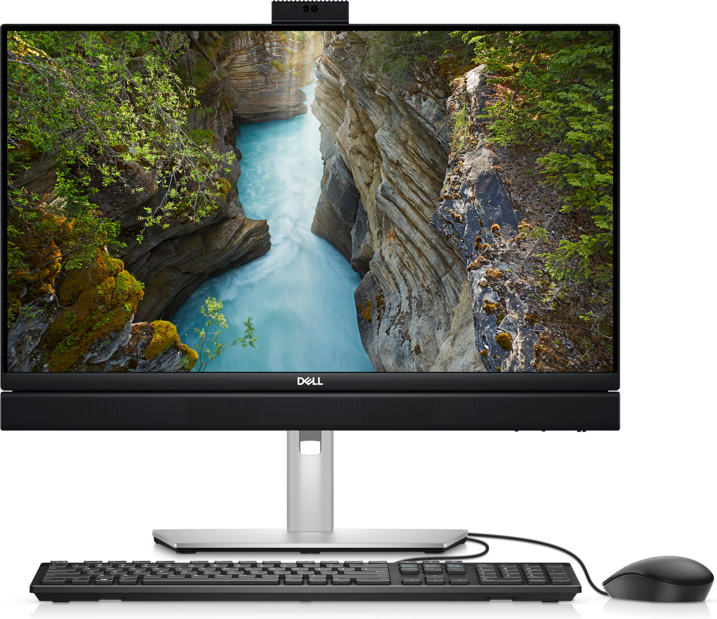 Dell Optiplex 7410 Aio Intel Core I5-13500t (24m Cache Up To 4.6ghz) 8gb (1x8gb) Ddr4 256gb Ssd Pcie Nvme M.2 23.8" Fhd (1920x1080) Touch Integrated Graphics Height Adjustable Stand  Fhd Camera/microphone Intel Dual Band Wireless Ax211+ Bluetooth Dell Km5