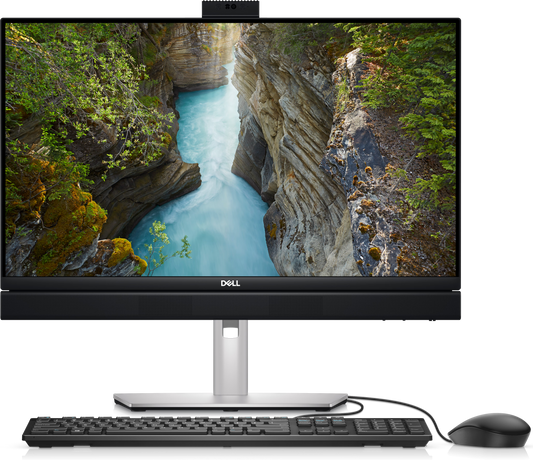 Dell Optiplex 7410 Aio Intel Core I5-13500t (24m Cache Up To 4.6ghz) 8gb (1x8gb) Ddr4 256gb Ssd Pcie Nvme M.2 23.8" Fhd (1920x1080) Touch Integrated Graphics Height Adjustable Stand  Fhd Camera/microphone Intel Dual Band Wireless Ax211+ Bluetooth Dell Km5