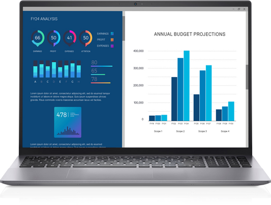 Dell Vostro 5640: 15th Generation Intel Core 7-150u Processor 16.0" 16:10 Fhd+ (1920 X 1200) Anti-glare Non-touch 250nits Wva Display With Comfortview Support 16gb 2x8gb Ddr5 5200 Mt/s 512gb Solid State Drive Intel Graphics Realtek Wi-fi 6 Rtl8852be 2x2 8