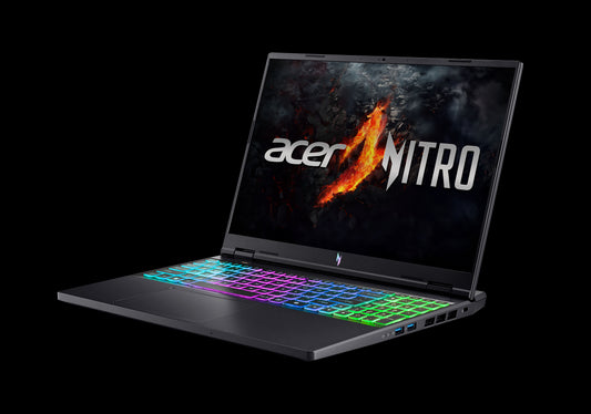 Acer Nitro16 An16-73-56wr 16" Wuxga Ips Slimbezel 165hz Dds  I5-14450hx Nvidiaâ® Geforce Rtx™4050 6g-gddr6 16gb Ddr5 5600mhz 512gb Pcie Nvme Ssd Wifi 6 Killer1675 + Bt5 Hd Usb Cã¢mera 76wh Li-ion Battery 230w Slim Ac Adapter Backlit Kb Win 11 Home 1 Yr