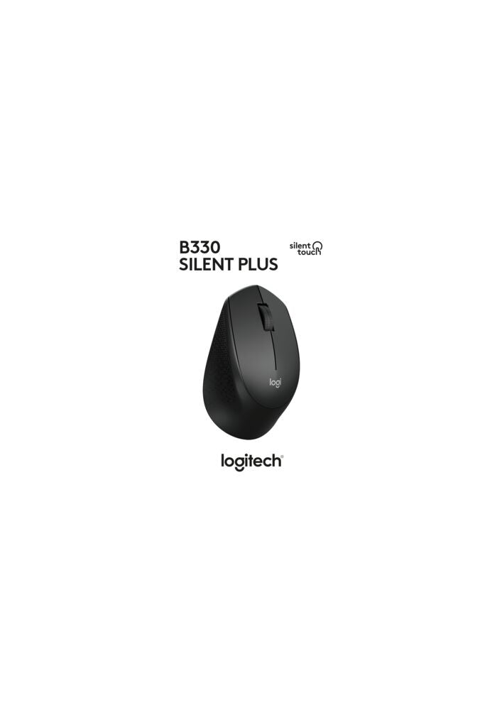 Logitech B330 - Wireless Mouse - Black - Usb - Silent