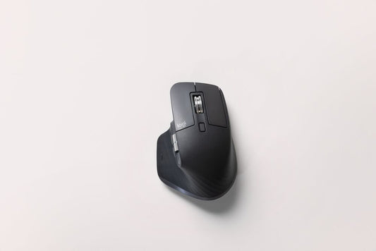 Logitech Mx Master 3s - Wireless Mouse - Bluetooth - Silent - Graphite - Horizontal Scroll Wheel - Logi Bolt Receiver