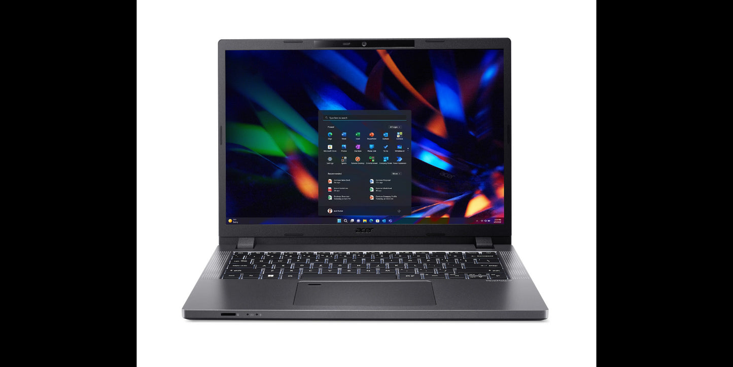 Acer Travelmate Tmp214-55-tco-713d 14" Wuxga Ips Lte  I7-1355u  8 Gb Ddr4 Memory (1x Extra Dimm Slot) 1024gb Pcie Nvme Ssd Micro Sd Card Reader Wifi6e+bt Acer Pba Frp Fhd Ir Camera  50wh Li-ion Battery/ 65w  Primetek Sim Card Ejector With Packing Win 11 P