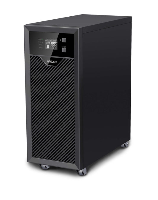 Mecer Innova 6kva On-line Tower Ups Pf:0.9/ Built-in Battery 15x 12v/9ah + Snmp Card - (battery Warranty 6 Months).