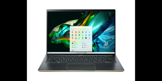 Acer Swift 14 14" Wuxga Ips Touch W/antibacterial Intel Core I5-13500h 16gb Lpddr5 512gb Pcie Nvme Ssd Wifi 6 +bt5 Qhd Camera Finger Print Reader Back Light Keyboard Windows 11 Pro Green 1 Year Warranty (sf14-71t-5444)