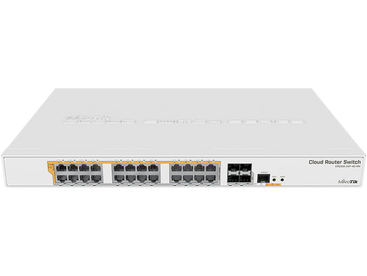 Mikrotik Cloud Router Switch 24 Port Poe 450w 4sfp+| Crs328-24p-4s+rm