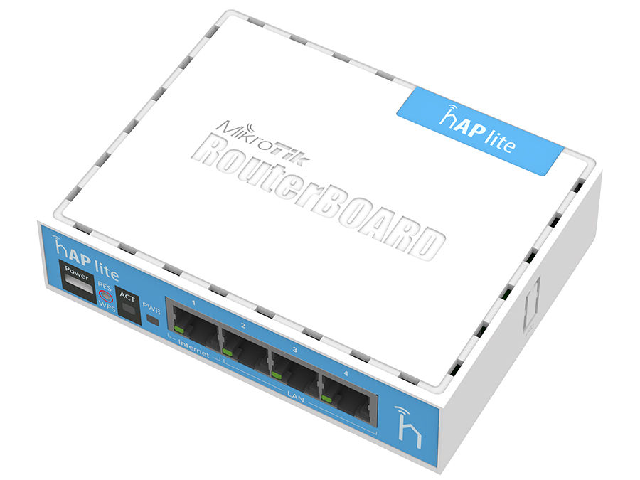 Mikrotik Hap Lite 4 Port Ethernet 300mbps Wifi 4 Router | Rb941-2nd