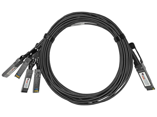 Linkbasic Breakout Cable 3m 1 Qsfp To 4 Sfp+ Uplink Cable