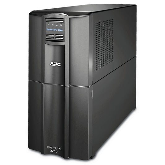 Apc Smart-ups Line Interactive 2200va Tower 230v 8x Iec C13+2x Iec C19 Outlets Smartconnect Port+smartslot Avr Lcd