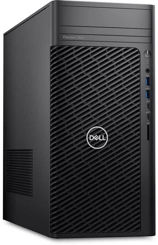 Dell Precision Tower 3680 Intel Core I7 14th Gen 14700 (33mb Cache 20 Cores 28 Threads 2.1ghz To 5.4ghz 65w) 16gb: 2 X 8gb Ddr5 4400 Mt/s Non-ecc 512gb M.2 2280 Gen 4 Pcie Nvme Ssd Nvidia T1000 4gb 4gb Gddr6 4 Mdp To Dp Adapters500w (80 Plus Platinum) Psu