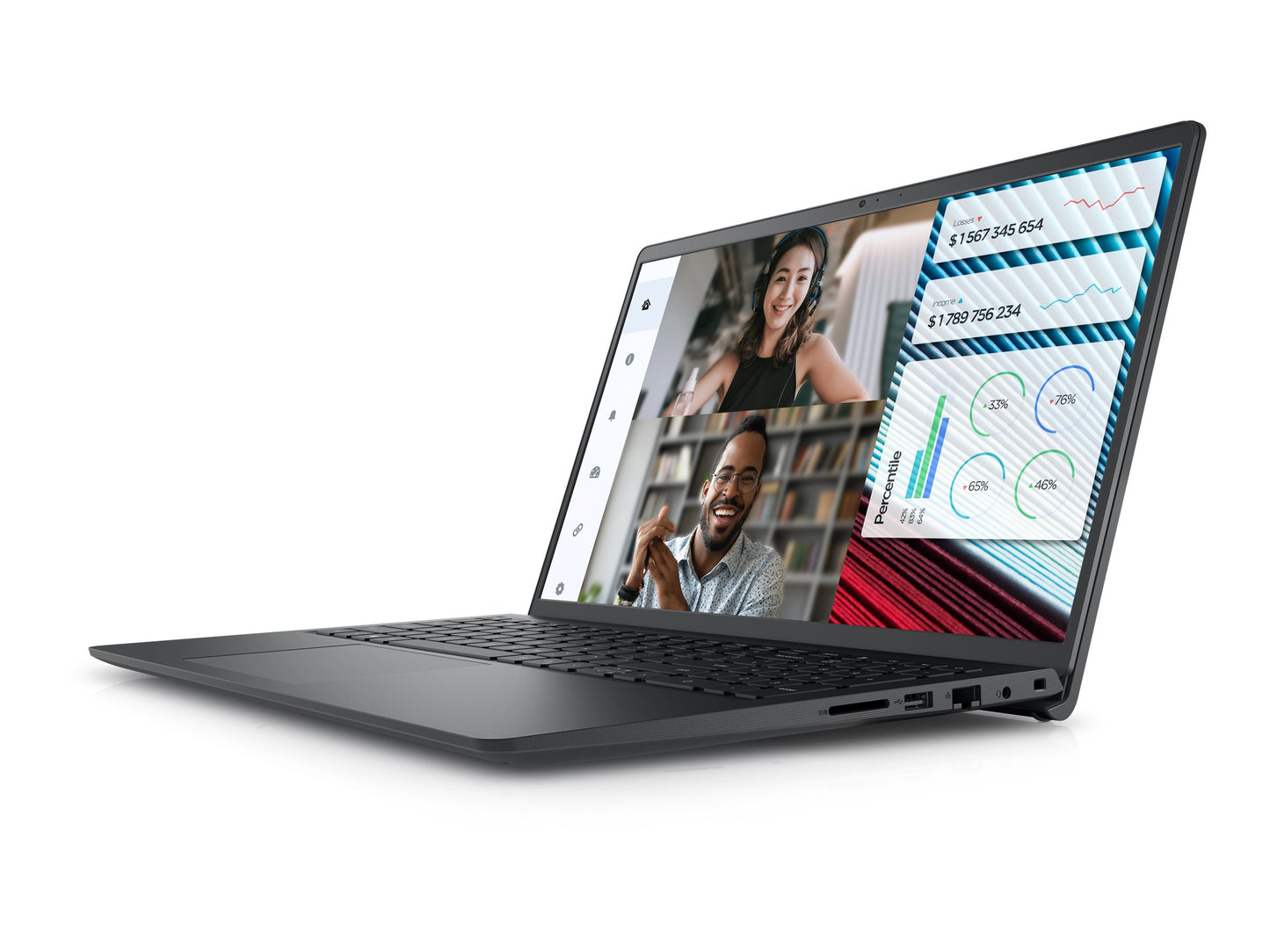 Dell Vostro 3520/core I3 1215u/1x8gb/2xslots/512gb Ssd/15.6” Fhd/intel Uhd/cam & Mic/wlan + Bt/kb/3 Cell/w11pro/3y Prospt